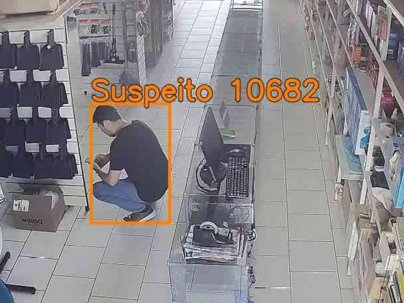 Alerta real Visy: Agachamento