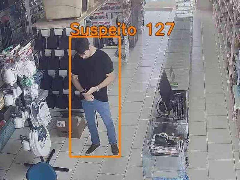 Alerta real Visy: Braços junto ao peito